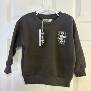 binky bros nwt skate surf Black Sweatshirt 2T